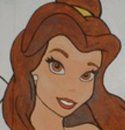 Belle Hand Painted Mural | Disney Princess Hand Painted Mural | www.madhattercreations.co.uk